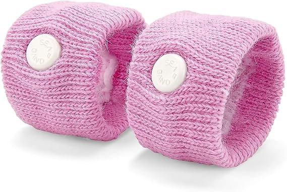 Sea-band Anti-Nausea Acupressure Wristband for Motion & Morning Sickness, 1 Pair, Black